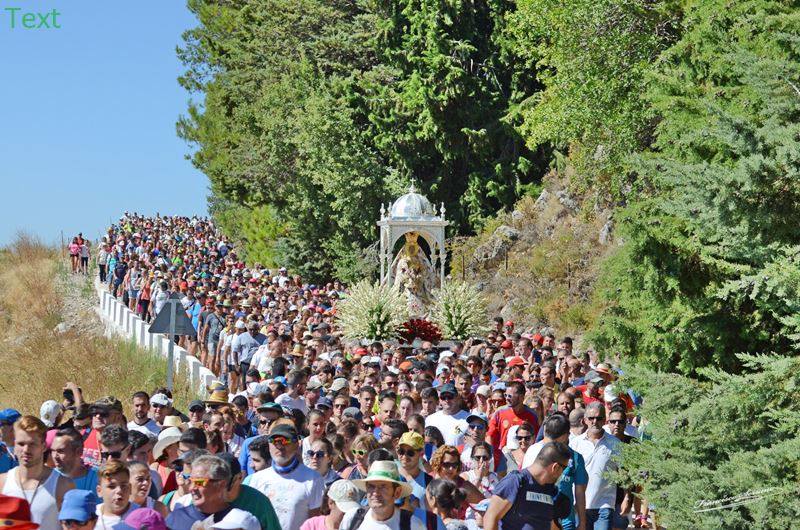 Fotos de la «Baja» de la Virgen de la Sierra 2017
